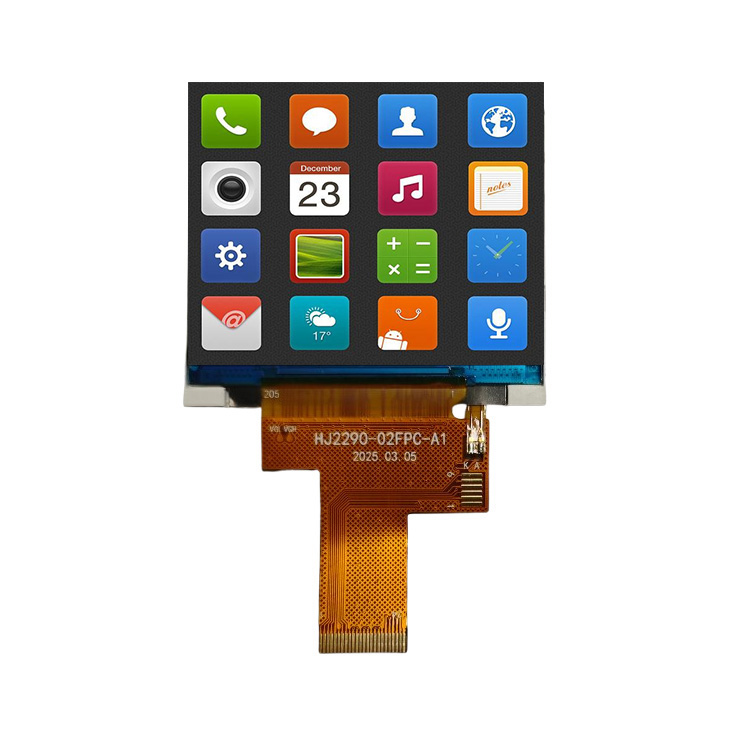 ​2.3-inch horizontal screen LCD screen 480*360 high-definition and delicate