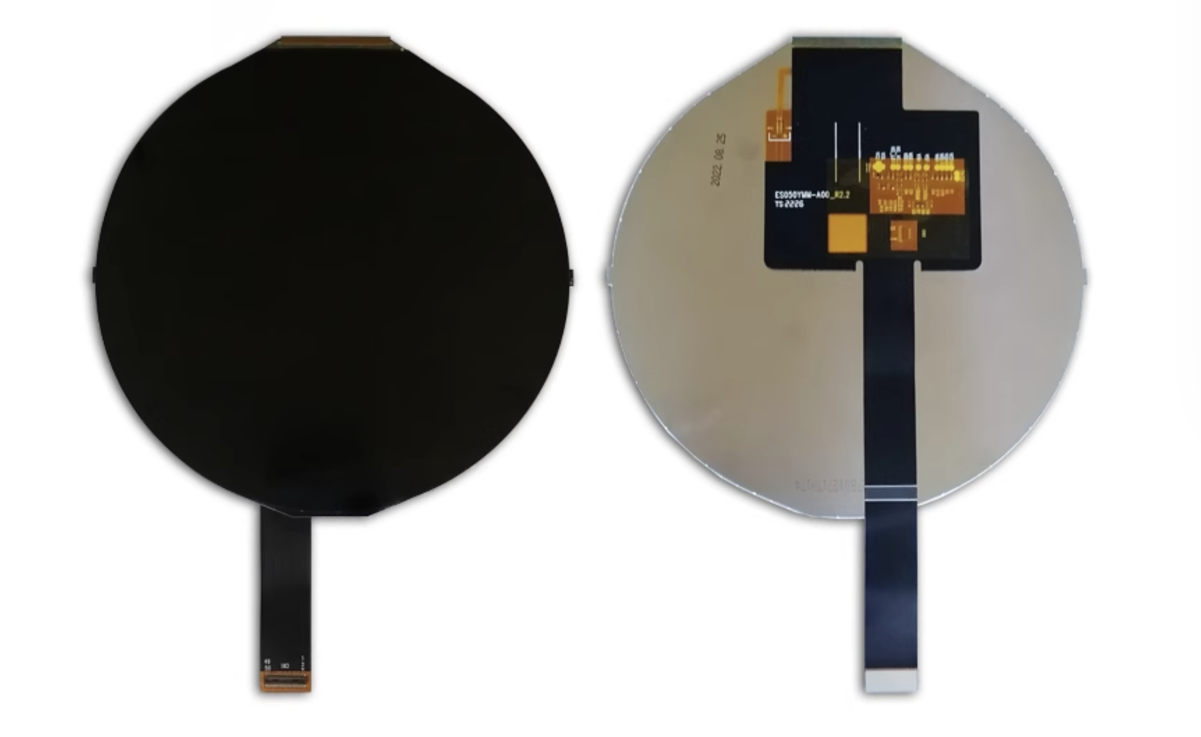 5-inch round LCD screen 1080*1080, MIPI interface with multi-point capacitive touch screen assembly GT911