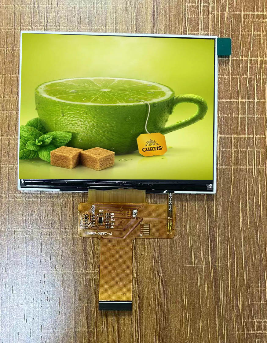 4.16-inch horizontal LCD screen 1280*960 HD resolution supports MIPI interface and supports customization