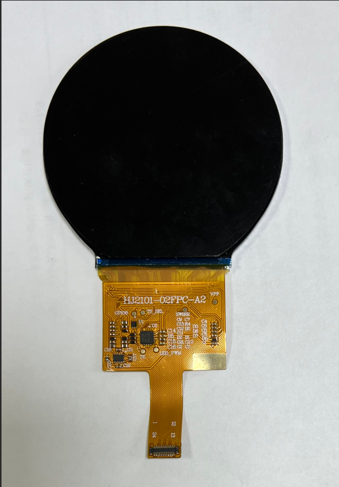 2.1-inch round screen incell with multi-touch screen MIPI interface, 540*540 high-definition and delicate low-cost