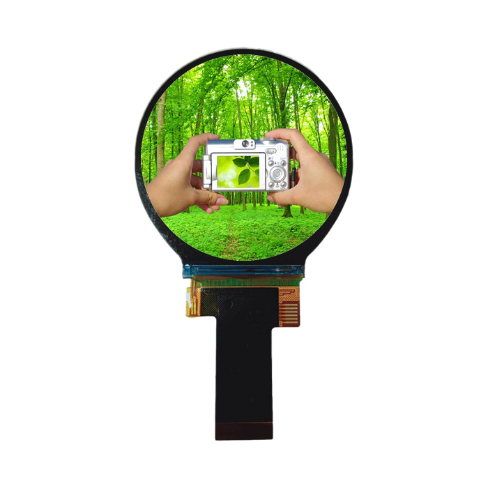 2.1-inch Incell Round LCD 540*540 QSPI/SPI/MCU