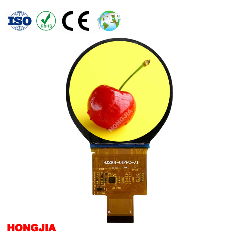 2.1-inch Incell Round LCD 540*540 QSPI/SPI/MCU