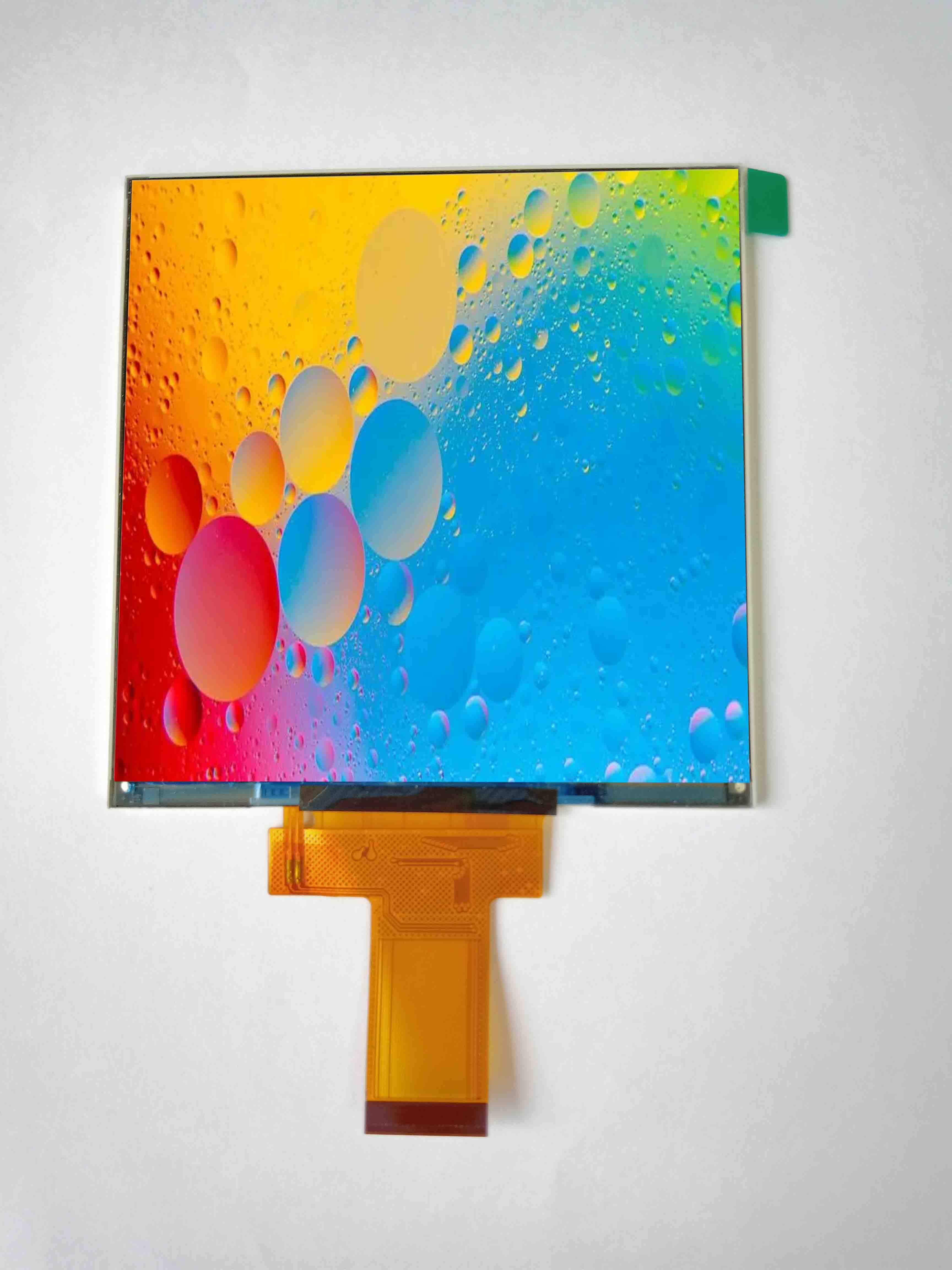 3.92-inch Square LCD Screen with 320*320 Resolution, Supports MCU/SPI Interfaces, Suitable for Microcontrollers