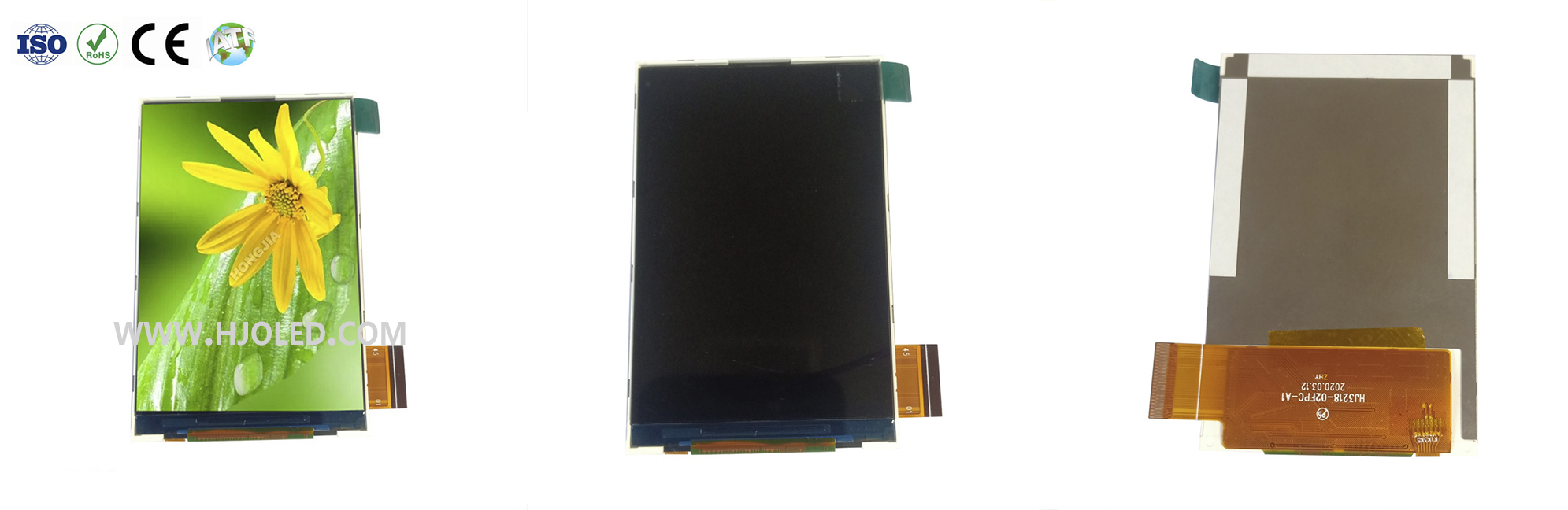 3.17-inch TFT Display Screen with 320*480 Resolution, Supporting SPI/MCU/RGB Interfaces
