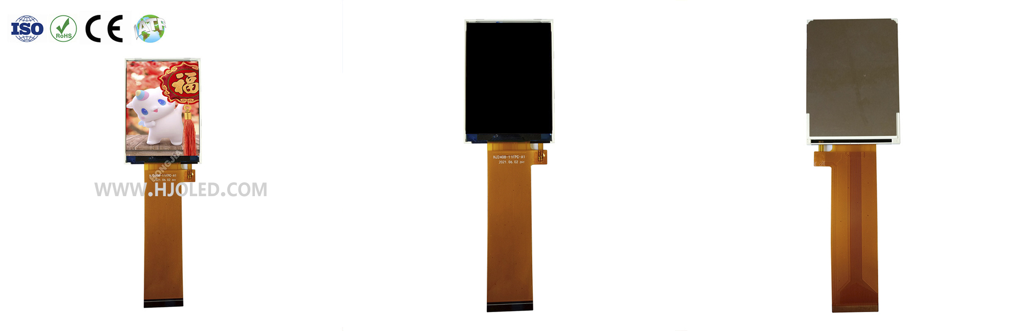 2.4-inch LCD Screen Application with 6-bit Serial RGB Interface in Electronic Products