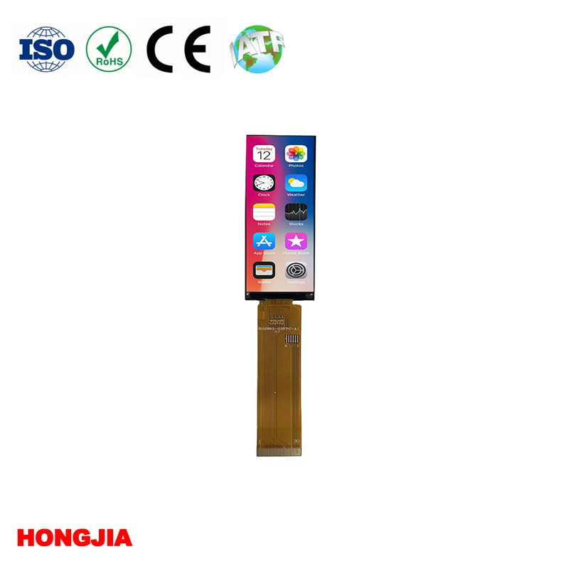 2.86-inch Bar-Type Display (200x648 Resolution) Supporting QSPI/MCU/SPI Interfaces