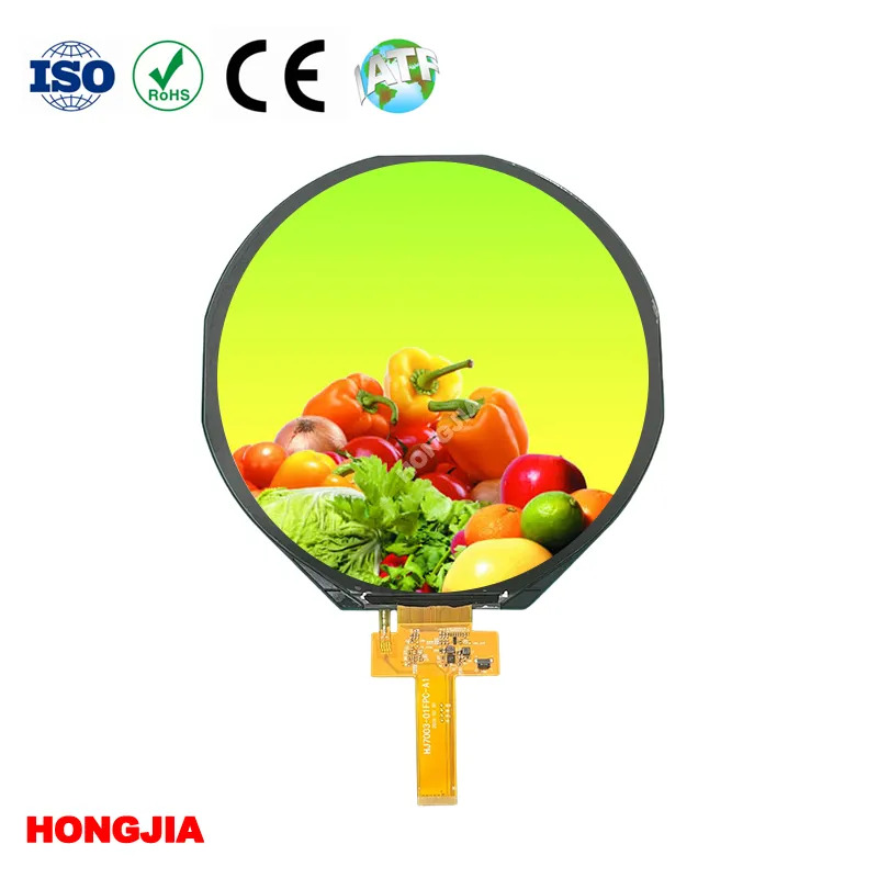 7-Inch Round LCD Screen (1080x1080 Resolution, MIPI Interface) Fills a Gap in the Mid-Sized Round Display Market