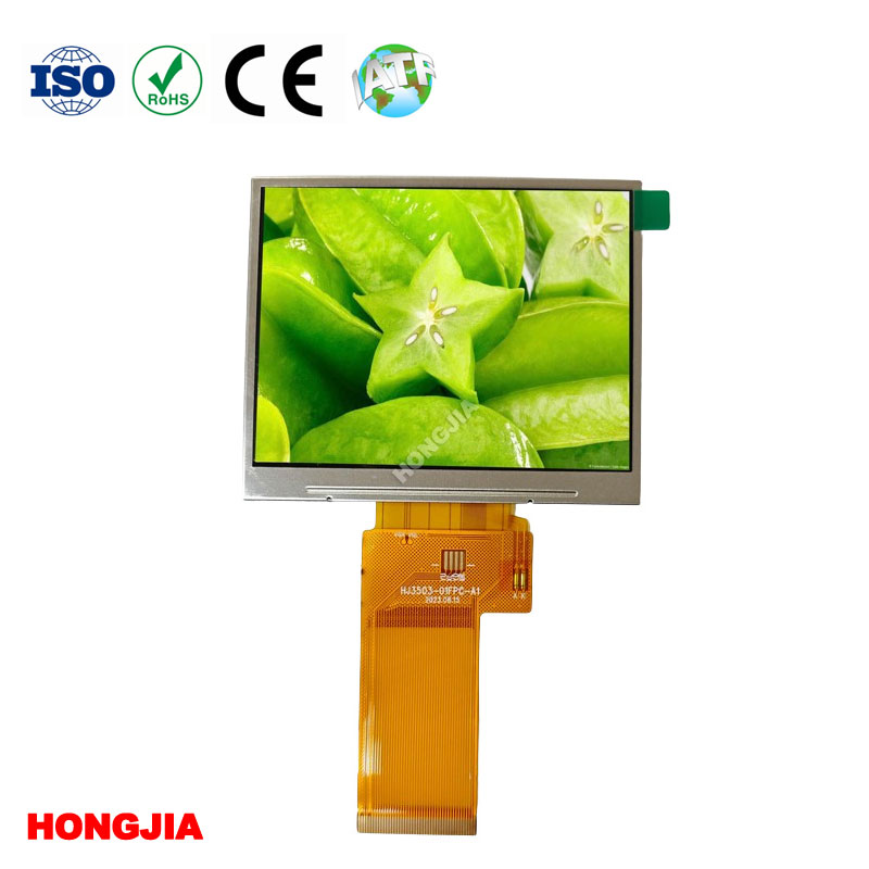 3.5-Inch Horizontal Screen: 320x240 TFT LCD with MCU Interface